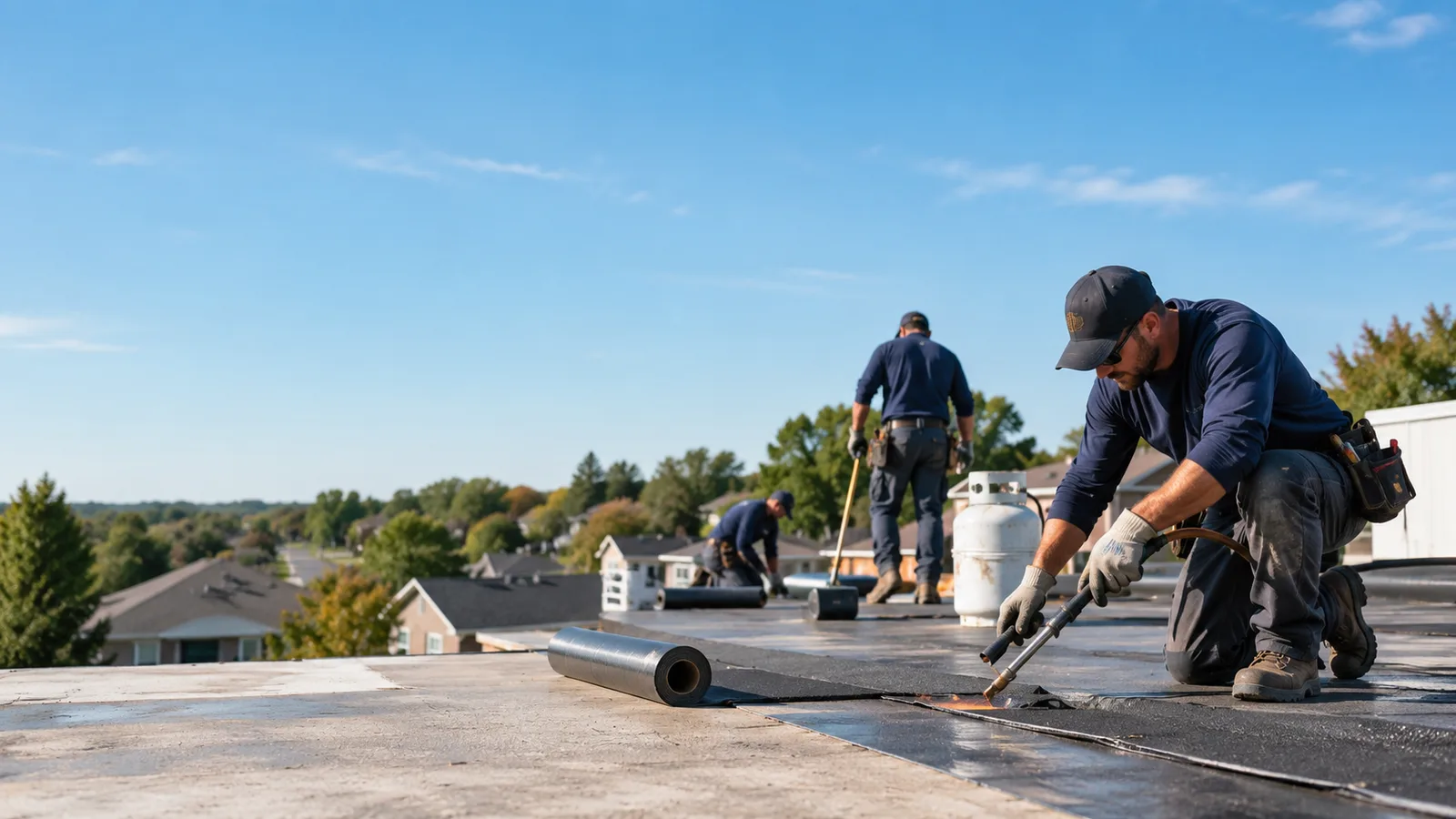 Flat Roof Leak Repair providers in Avera, GA